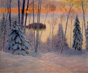 Sunrise After Snow