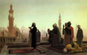 Gerome Prayer on the Rooftops