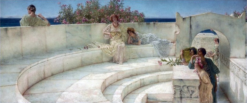 Alma Tadema, Under the Roof...