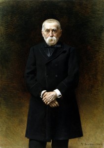 Bonnat, Portrait of William T. Walters, 1883