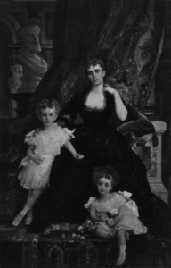 Cabanel Duchess Luynes and her Children