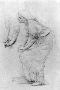 Cabanel, Phaedra, Study for the Nurse