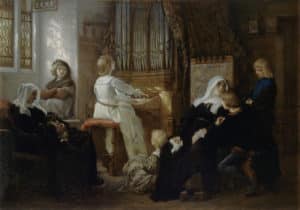 Cabanel, The Choirmaster's Widow