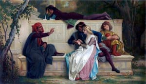 Cabanel, The Florentine Poet