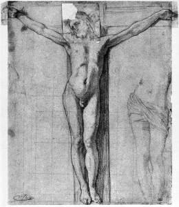 Crucifixion study, Germain des Pres