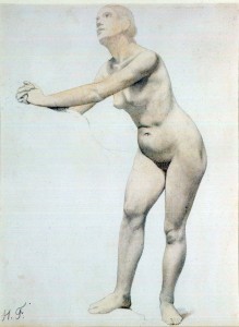Female figure study