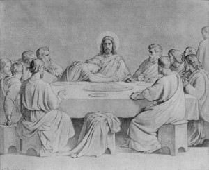 Last Supper, drawing