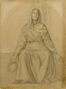 Mater Dolorosa drawing