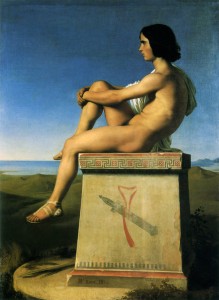 Polites, Son of Priam, Observing the Greeks