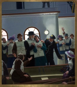 <em>"Where You Are, I Shall Be."</em> Oil on canvas, 64½ x 57¼. Old Parkland Art Collection, Dallas, TX.
